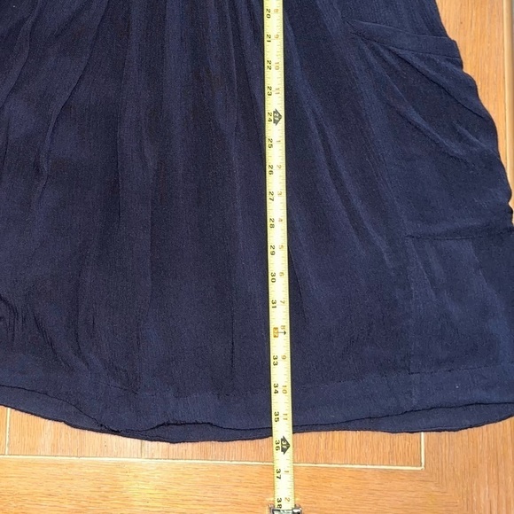 Free People Black Floral Embroidered Mia Small Tunic Dress - Picture 7 of 9